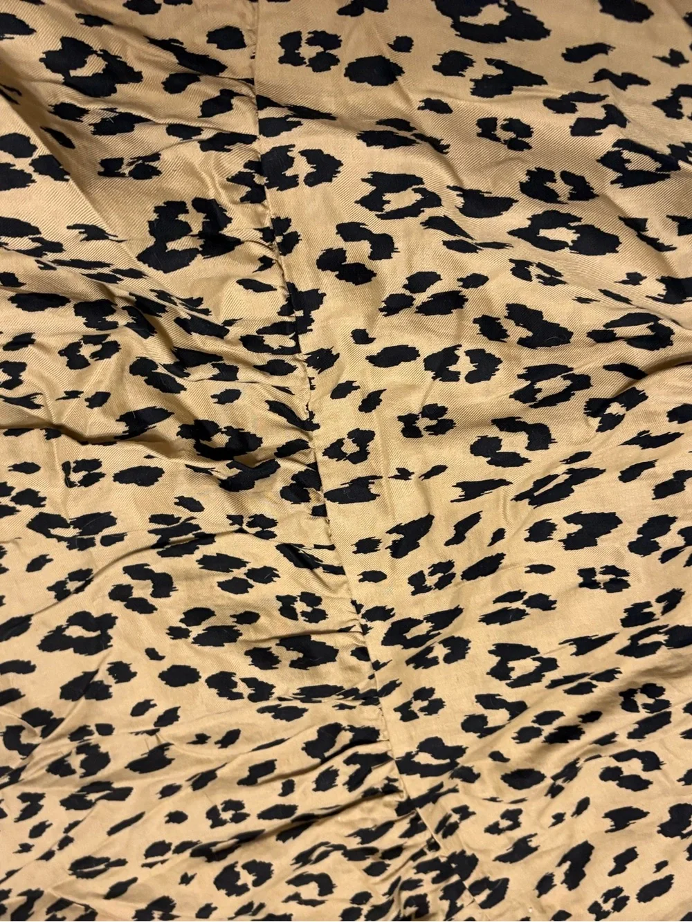 Carter's Girls Tan and Black Leopard Print Dress